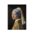 Caderneta Historia da Arte - Moça com Brinco de Pérola - Vermeer 40 Folhas Marfim