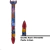 CANETA BICOLOR RETRATIL STITCH 1,0MM na internet
