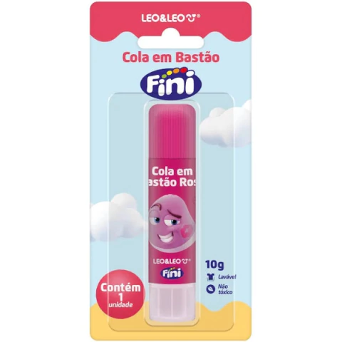Cola bastão colorida Fini 10 g - Leo&Leo