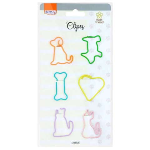 Kit com 6 clips Best Friends - Brw