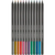 Lápis de Cor Carbon Metálico 12 cores - comprar online