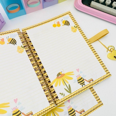 Refil ABELHINHAS Caderno Wire-o Reposicionável Buendia