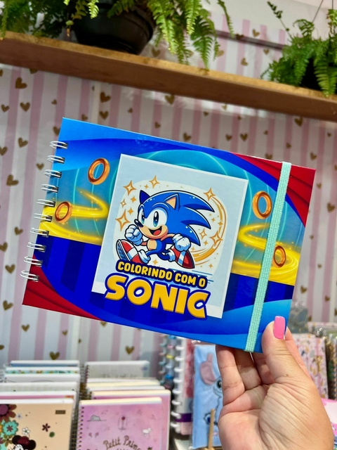 Livro de colorir Sonic - comprar online