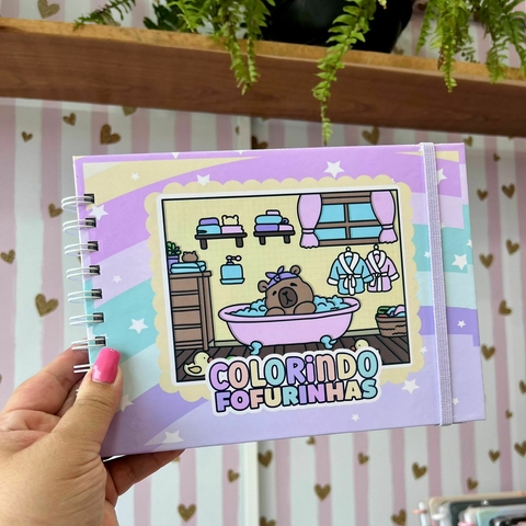 Livro de colorir Colorindo Fofurices - comprar online