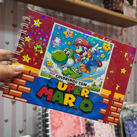 Livro de colorir Super Mario - comprar online
