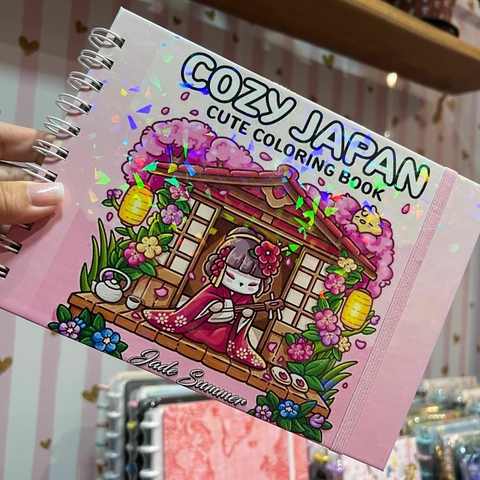 Livro de colorir Cozy Japan - comprar online