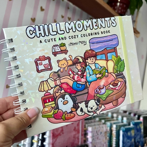 Livro de colorir Chill moments - comprar online
