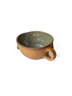 Xícara Cachorrinho verde acinzentado pintas - comprar online