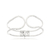Bracelete fechado estiloso - comprar online