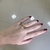 Anel yin yang liso - loja online