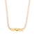 Choker Riviera Com 2 Letras e Coração - comprar online