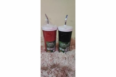 Copo Terere de Plástico Com Bomba 400Ml