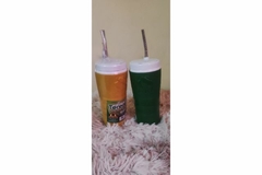 Copo Terere de Plástico Com Bomba 500Ml