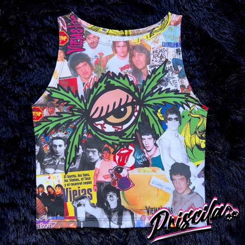 MUSCULOSA VIEJAS LOCAS COLLAGE - comprar online