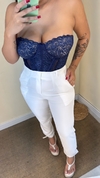Calça alfaiataria Zara Branca
