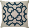 Capa de Almofada em Linho Frame Azul
