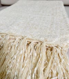 Manta em Chenille Cru