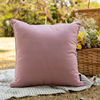 Capa de Almofada Rose com Cordone Xadrez em Suede - comprar online