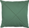 Capa de Almofada Drapeada Verde Menta