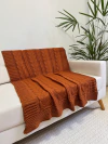 Manta em Tricot Trançada Tricot 1.80x0.90 - comprar online