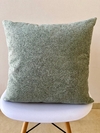 Capa de Almofada em Boucle Lisa Verde Menta