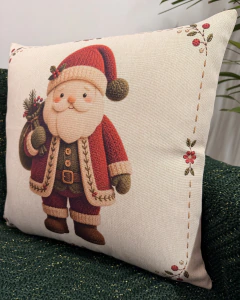 Capa de Almofada Linho Papai Noel na internet