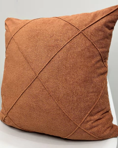 Capa Almofada Boucle Drapeada Terracota Grande na internet