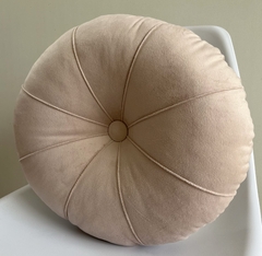 Almofada Redonda Veludo Rose - comprar online
