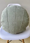 Almofada Concha em Boucle Verde Menta