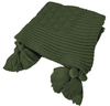 Manta em Tricot Diamond com Tassel Verde Militar 1.80x0.90