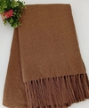 Manta Escamas em Algodão Caramelo Grande 2.50x1.20 - comprar online