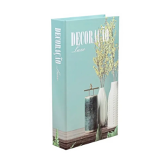 Kit 3 Caixa Livro Decorativo Porta Objetos Home Design Luxo na internet