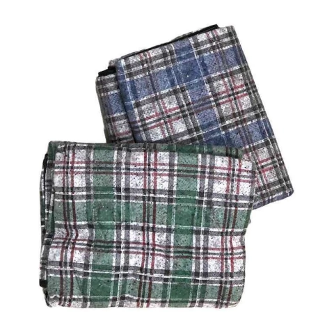 Frazada Económica Escocesa 2 Plazas Donaciones Licitaciones