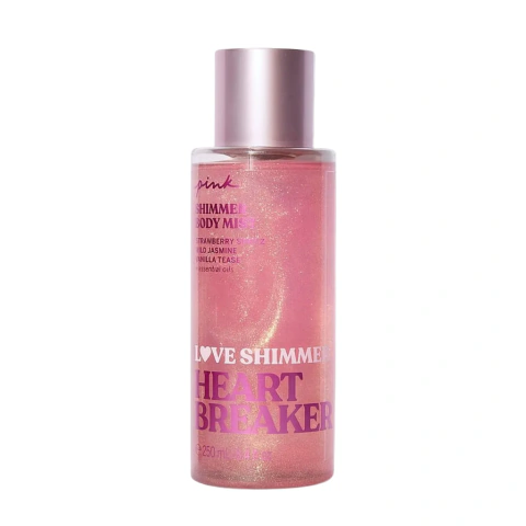 Body mist PINK Shimmer Heart Breaker