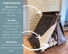 Cama Cabana MDF - DeCoração Atelier