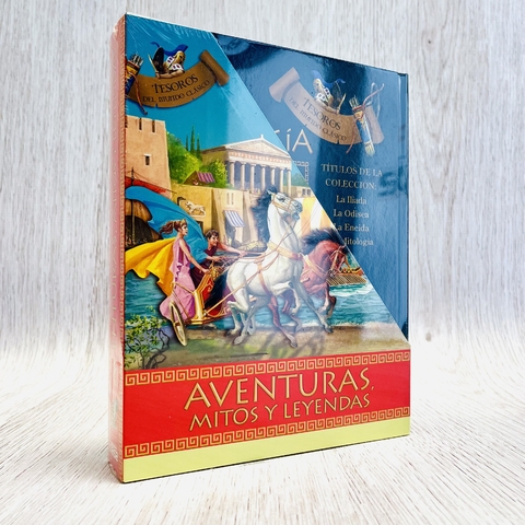 Aventuras, Mitos y Leyendas – Colección de 4 libros ilustrados - comprar online