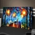 Imagem do Quadro Casal na Chuva