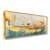 Imagem do Quadro Decorativo Pena Dourada Com Cervos