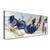 Quadro Decorativo Penas Azuis Flutuantes na internet