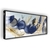 Quadro Decorativo Penas Azuis Flutuantes