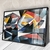 Quadro Futurista Formas Abstratas - loja online