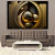 Quadro Sala Dourado Moderno - comprar online
