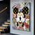 Quadro Mickey Amor E Ódio Street Art - comprar online
