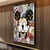Quadro Mickey Amor E Ódio Street Art na internet