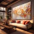 Quadro Decoração Flores Abstratas - Quadros Decorativos Podium - A Maior Marca De Quadros Decorativos do Brasil 