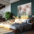 Imagem do Quadro Decorativo Dente De Leão Tons Vermelhos