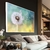 Quadro Dente De Leão Com Fundo Colorido - comprar online