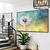 Quadro Dente De Leão Com Fundo Colorido - Quadros Decorativos Podium - A Maior Marca De Quadros Decorativos do Brasil 