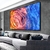 Quadro Flor Rosa Cores Variáveis - Quadros Decorativos Podium - A Maior Marca De Quadros Decorativos do Brasil 