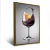 Quadro Taça Vinho Drink Bar - Quadros Decorativos Podium - A Maior Marca De Quadros Decorativos do Brasil 